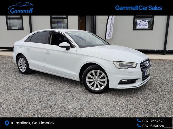Audi A3 Saloon, Petrol, 2016, White