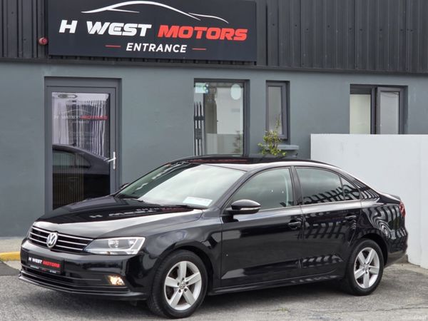 Volkswagen Jetta Saloon, Diesel, 2018, Black