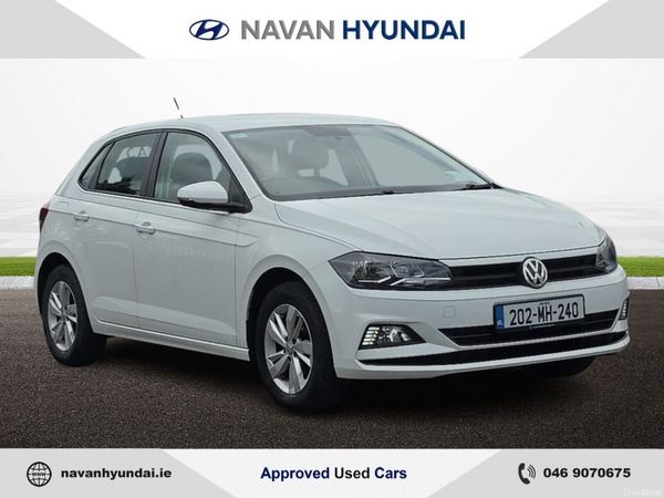 Volkswagen Polo Hatchback, Petrol, 2020, White