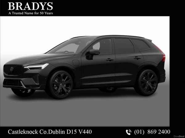 Volvo XC60 SUV, Petrol Plug-in Hybrid, 2026, Black
