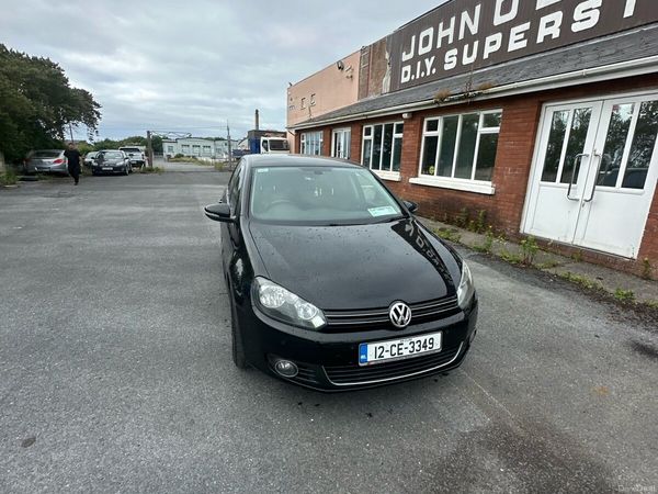 Volkswagen Golf Hatchback, Diesel, 2012, Black