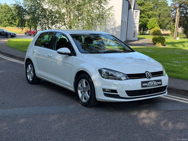 Volkswagen Golf Hatchback, Petrol, 2018, White