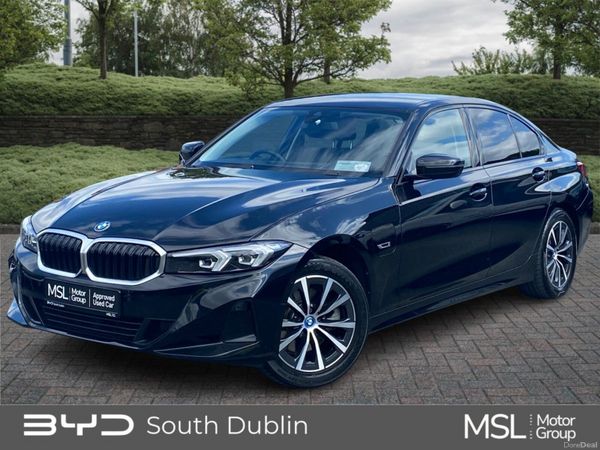 BMW 3-Series Saloon, Petrol Plug-in Hybrid, 2022, Black