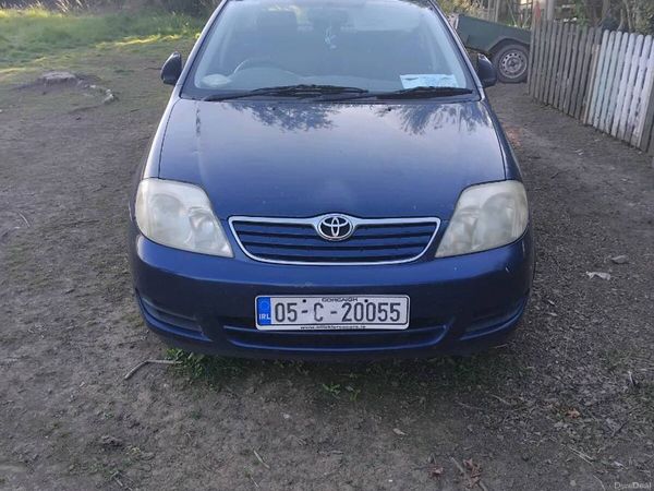 Toyota Corolla Saloon, Petrol, 2005, Blue