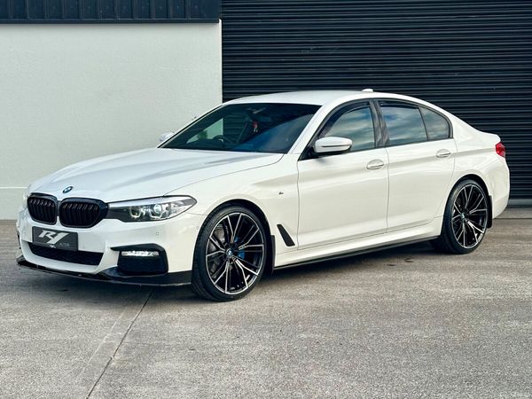 BMW 5-Series Saloon, Diesel, 2017, White
