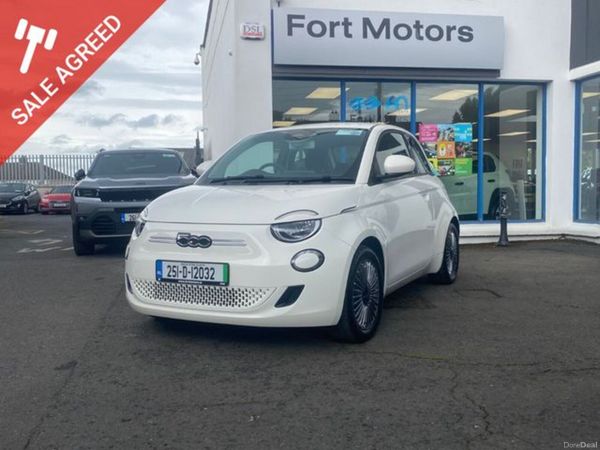Fiat 500e Hatchback, Electric, 2025, White