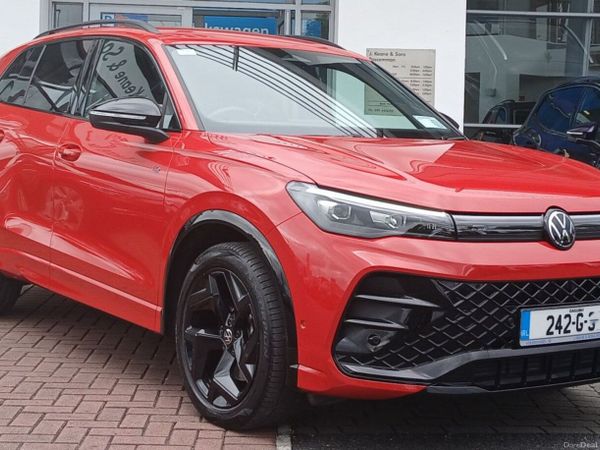 Volkswagen Tiguan SUV, Diesel, 2024, Red