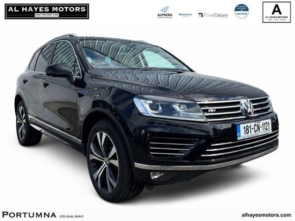 Volkswagen Touareg SUV, Diesel, 2018, Black