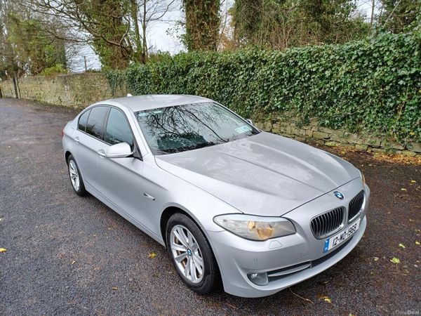 BMW 5-Series Saloon, Diesel, 2012, Silver