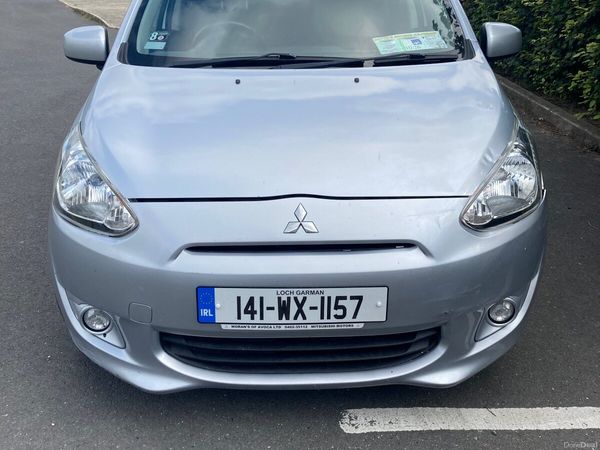 Mitsubishi Space Star Hatchback, Petrol, 2014, Silver