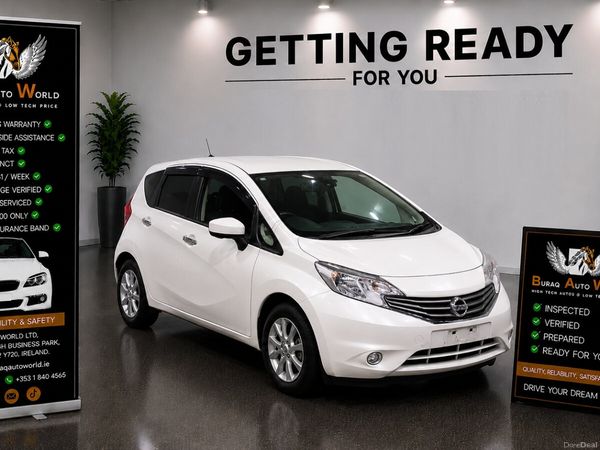 Nissan Note MPV, Petrol, 2013, White
