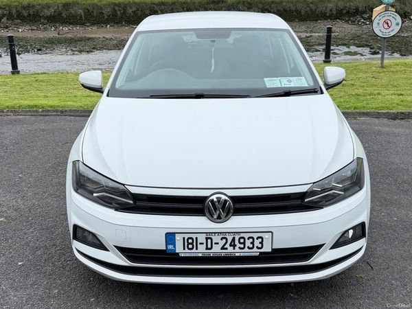 Volkswagen Polo Hatchback, Petrol, 2018, White