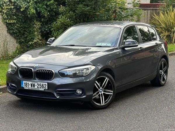 BMW 1-Series Hatchback, Petrol, 2018, Grey