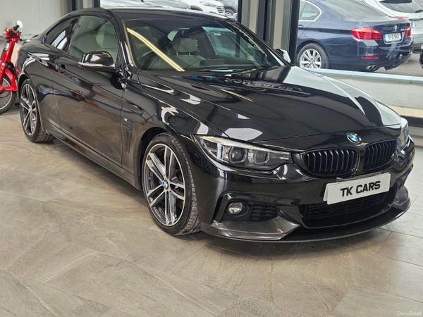 BMW 4-Series Coupe, Diesel, 2017, Black