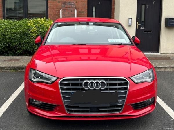 Audi A3 Saloon, Petrol, 2014, Red