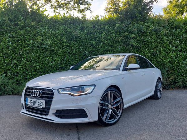 Audi A6 Saloon, Diesel, 2014, White