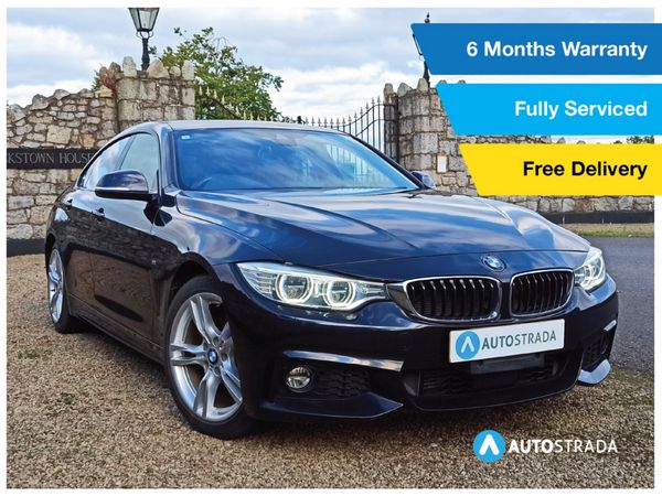 BMW 4-Series Hatchback, Petrol, 2015, Black