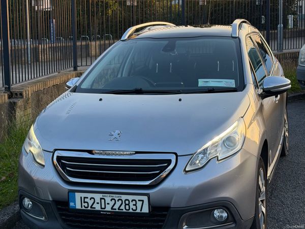 Peugeot 2008 SUV, Petrol, 2015, Grey