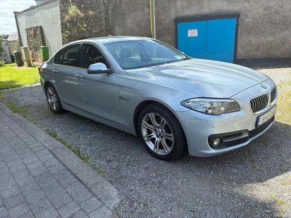 BMW 5-Series Saloon, Diesel, 2015, Silver