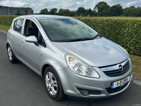 Opel Corsa Hatchback, Petrol, 2011, Silver