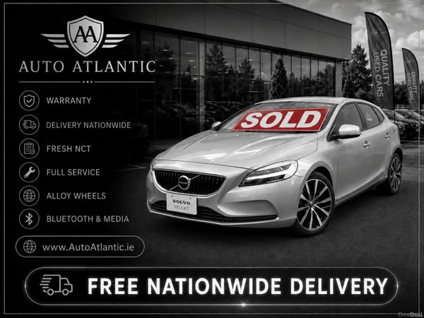 Volvo V40 Hatchback, Diesel, 2017, Silver
