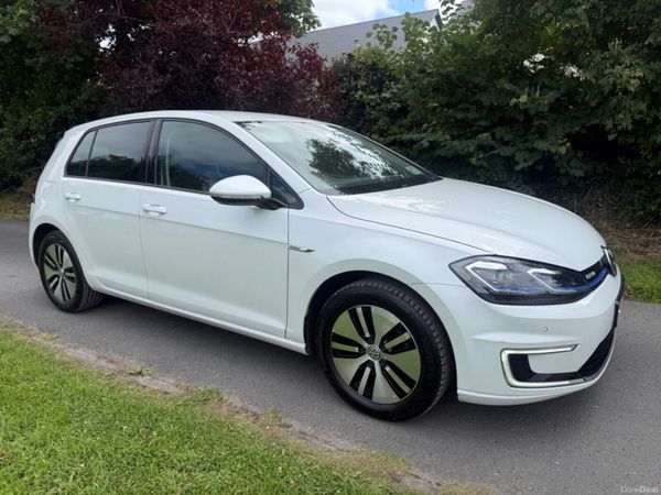 Volkswagen Golf Hatchback, Electric, 2018, White