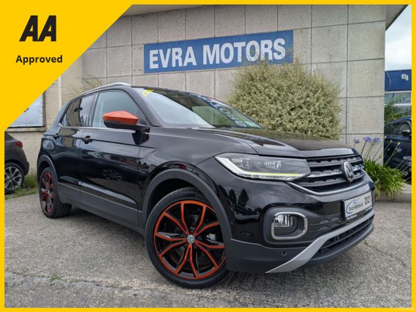 Volkswagen T-Cross Hatchback, Petrol, 2021, Black