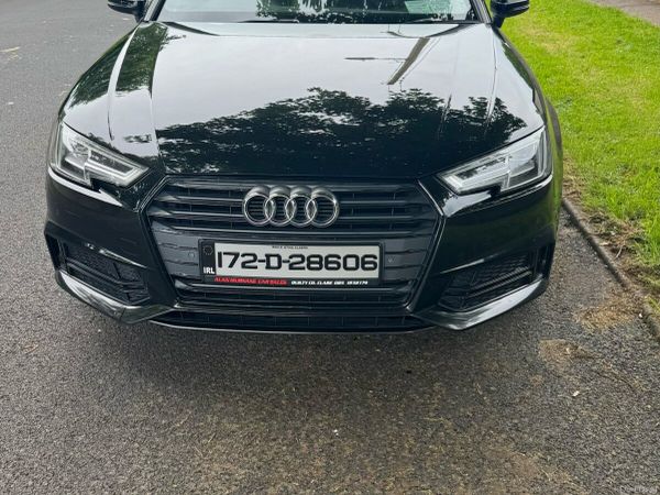 Audi A4 Saloon, Diesel, 2017, Black