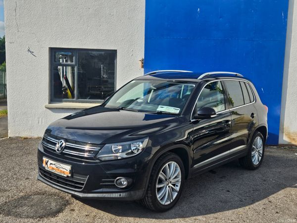 Volkswagen Tiguan SUV, Diesel, 2015, Black