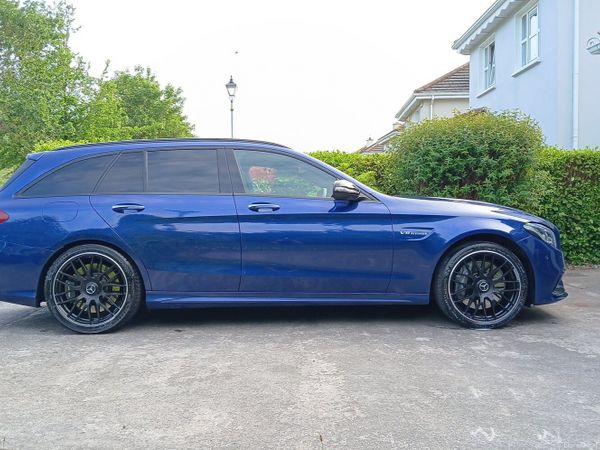 Mercedes-Benz C-Class Estate, Petrol, 2016, Blue