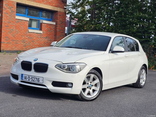 BMW 1-Series Hatchback, Petrol, 2014, White