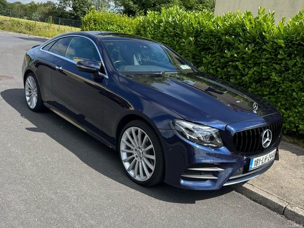 Mercedes-Benz E-Class Coupe, Diesel, 2018, Blue