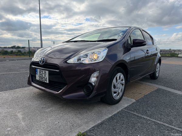 Toyota Aqua Hatchback, Petrol Hybrid, 2015, Brown