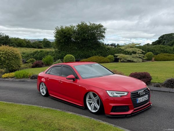 Audi A4 Saloon, Diesel, 2016, Red