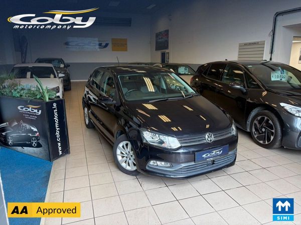 Volkswagen Polo Hatchback, Petrol, 2015, Black