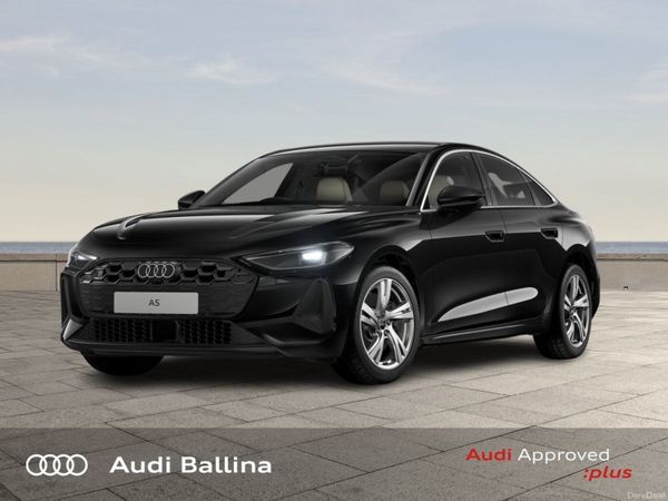 Audi A5 Saloon, Diesel, 2026, Black
