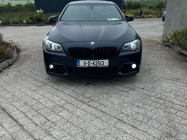 BMW 5-Series Saloon, Diesel, 2011, Blue