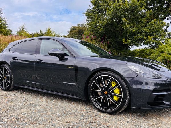 Porsche Panamera Estate, Petrol Plug-in Hybrid, 2018, Grey