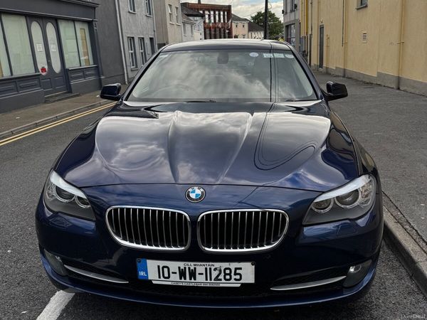 BMW 5-Series Saloon, Diesel, 2013, Blue
