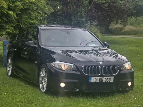 BMW 5-Series Saloon, Diesel, 2013, Black