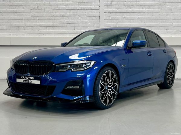 BMW 3-Series Saloon, Petrol Plug-in Hybrid, 2022, Blue