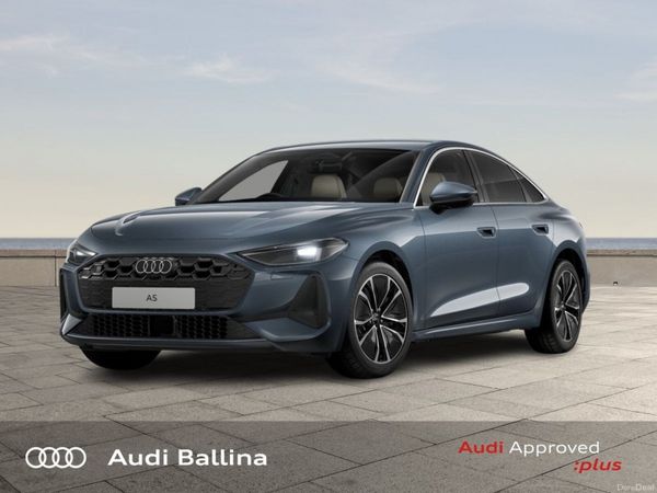 Audi A5 Saloon, Diesel, 2026, Blue