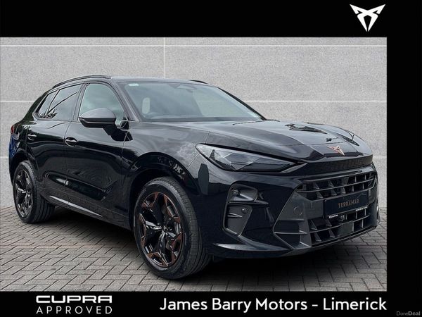 Cupra Terramar SUV, Petrol Plug-in Hybrid, 2026, Black
