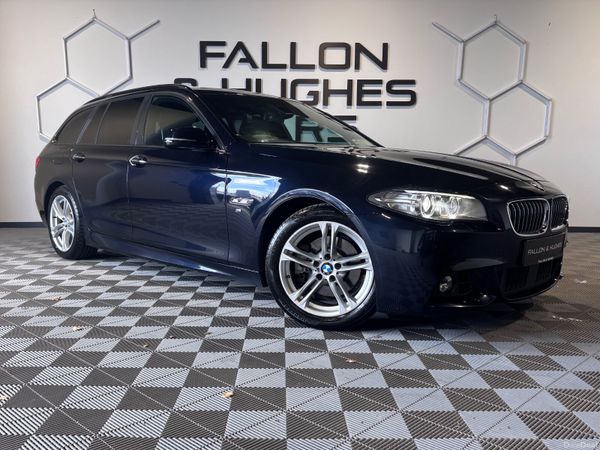 BMW 5-Series Estate, Diesel, 2015, Blue