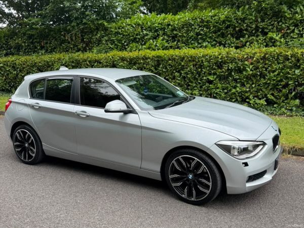 BMW 1-Series Hatchback, Petrol, 2014, Silver