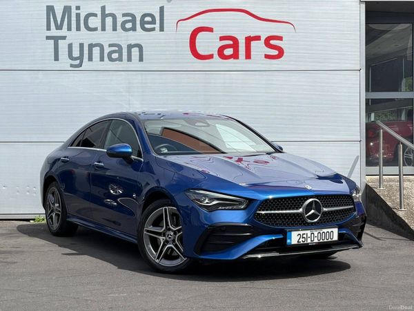 Mercedes-Benz CLA Coupe, Petrol Hybrid, 2025, Blue