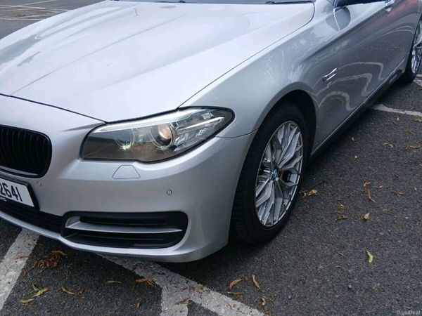 BMW 5-Series Saloon, Diesel, 2015, Silver
