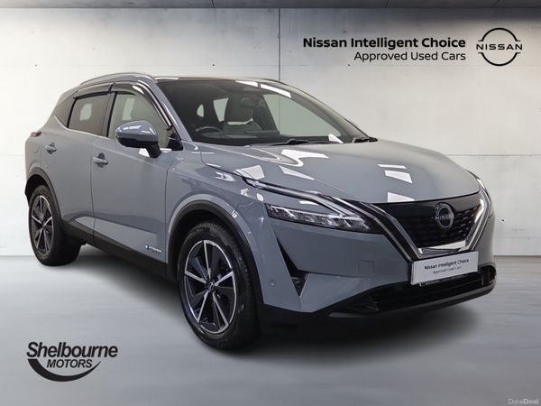 Nissan Qashqai Hatchback, Petrol Hybrid, 2023, Grey