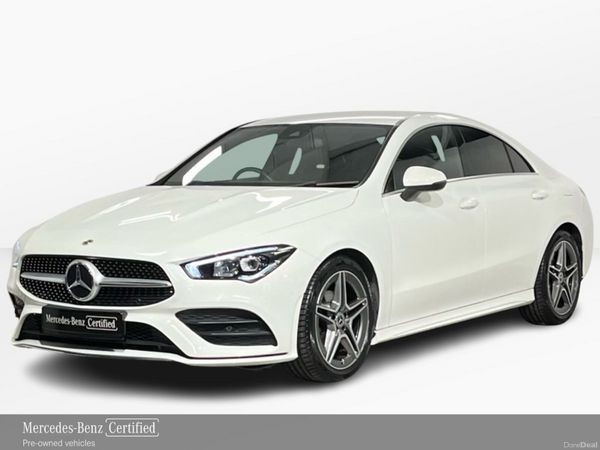 Mercedes-Benz CLA Saloon, Petrol, 2022, White