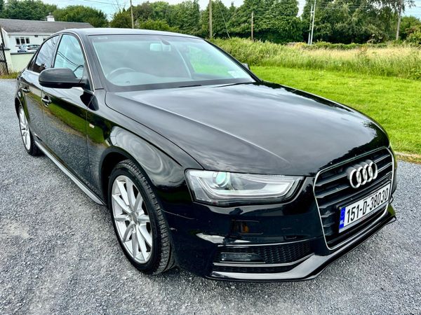 Audi A4 Saloon, Diesel, 2015, Black